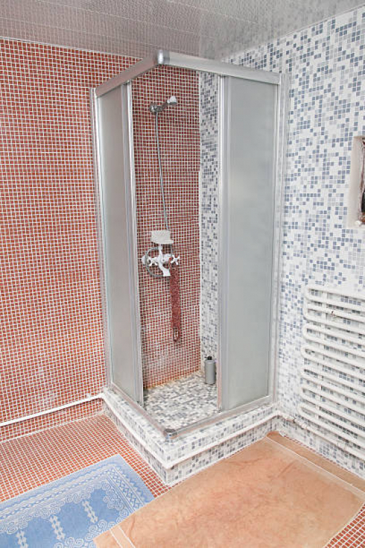 Box de Vidro para Banheiro até o Teto Cajamar - Box de Vidro Elegance